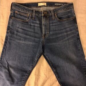 Madewell Slim Straight Blue Jeans